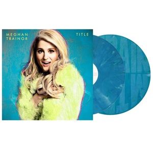 SEALED! Meghan Trainor- Title Album (Turquoise) Vinyl Record